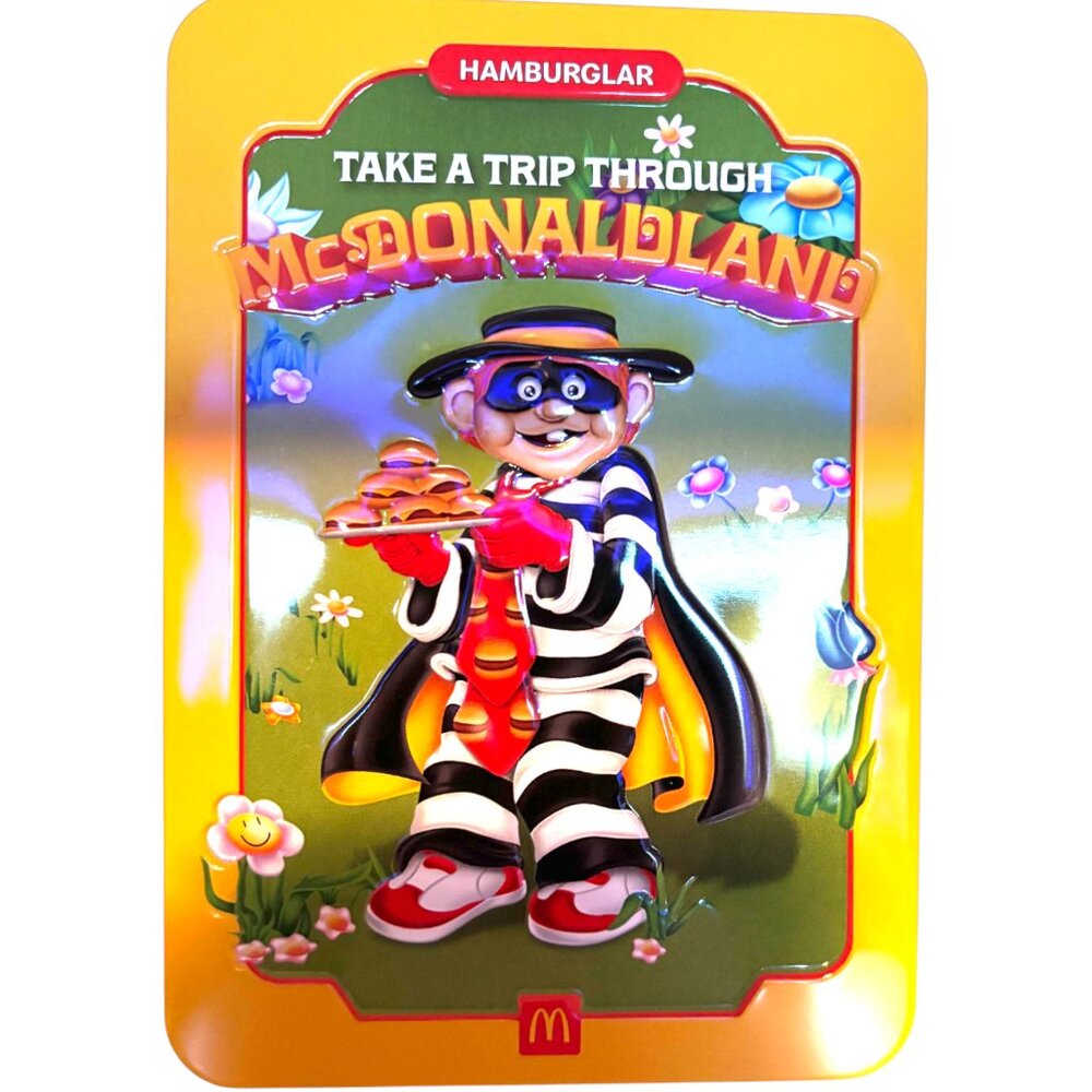 McDonald's Adult Happy Meal McDonaldland‎ 2025 Tin Box Kit #2 Hamburglar